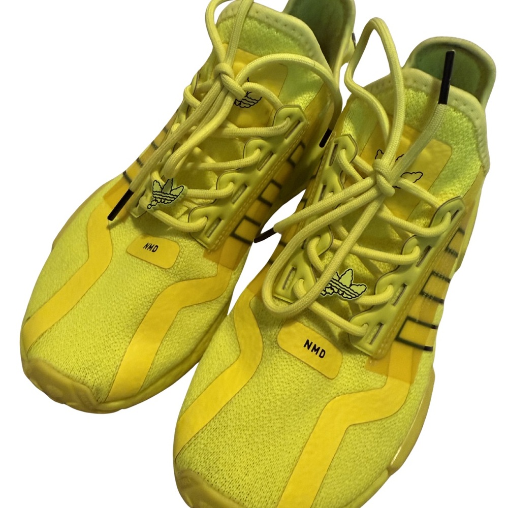 adidas Neon Yellow NMD Running Shoes